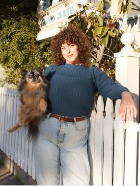 Curator SF Ivy Sweater - XL/2XL - Blue